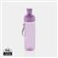 Botella de agua antigoteo PET reciclado Impact RCS 600 ml, púrpura