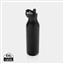 Botella de agua Avira Ara RCS con tapa de acero 500ML, negro