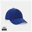 Impact 5 panel 190gr Recycled cotton cap with AWARE™ tracer, blue