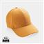 Impact 6 panel 280gr Recycled cotton cap with AWARE™ tracer, orange
