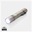 Rechargeable 3W flashlight, grey