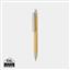 Write responsible recycled paper barrel pen, off white