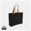 Impact Aware™ 240 gsm rcanvas large tote undyed, black