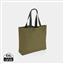 Impact Aware™ 240 gsm rcanvas large tote undyed, green