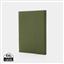 Impact Aware™ A5 notebook with magnetic closure, green