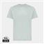 Iqoniq Tikal recycled polyester quick dry sport t-shirt, iceberg green