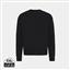Iqoniq Kruger relaxed recycled cotton crew neck, black
