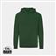 Iqoniq Jasper recycled cotton hoodie, forest green