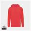 Iqoniq Jasper recycled cotton hoodie, luscious red