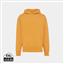 Iqoniq Yoho recycled cotton relaxed hoodie, sundial orange