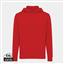 Iqoniq Rila lightweight recycled cotton hoodie, red