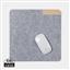 VINGA Albon GRS recycled felt mouse pad, grey