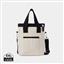 VINGA Volonne AWARE™ recycled canvas cooler tote bag, off white