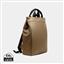 VINGA Bermond RCS recycled PU backpack, brown