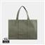 VINGA Hilo AWARE™ recycled canvas maxi tote bag, green