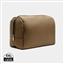 VINGA Bermond RCS recycled PU toiletry bag, brown